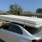 How to transport mattress on car